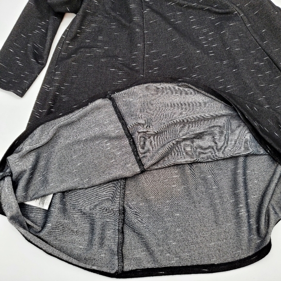 BCBGeneration Cold Shoulder Black White Casual Dress - Picture 6 of 9